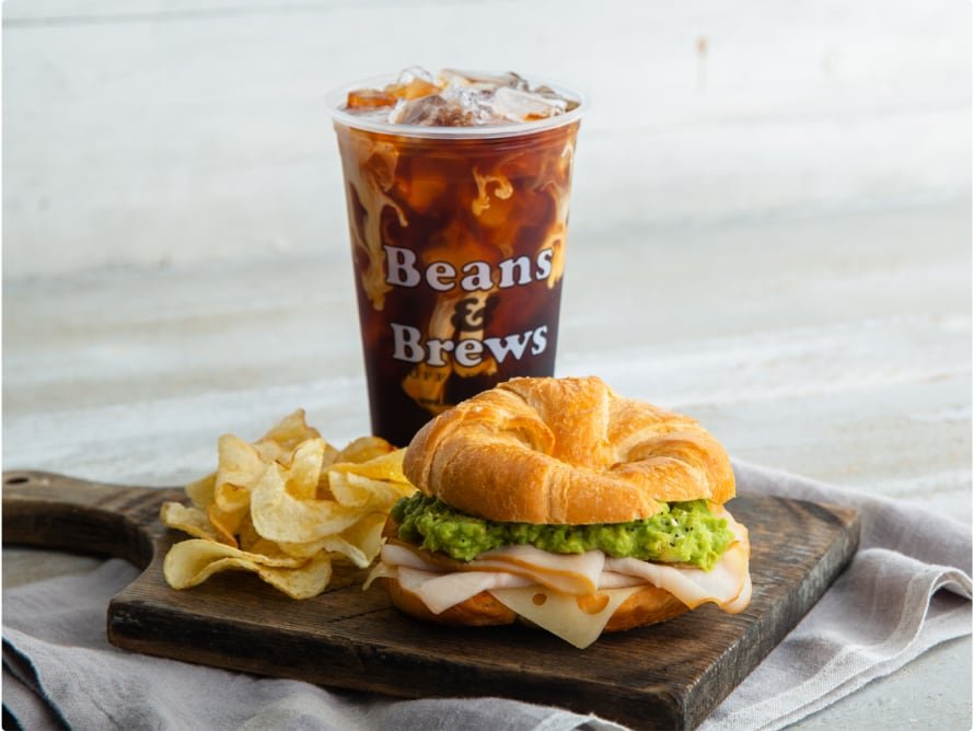 Beans & Brews menu items