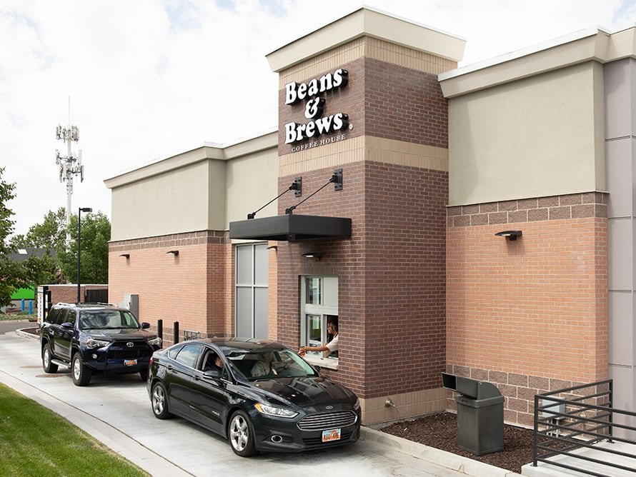 Beans & Brews drive thru
