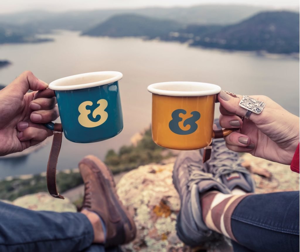 Toasting Beans and Brews coffee mugs