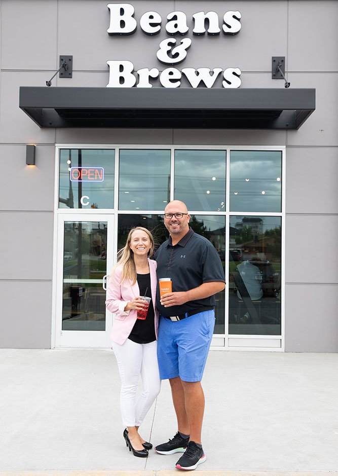 Happy franchise owners