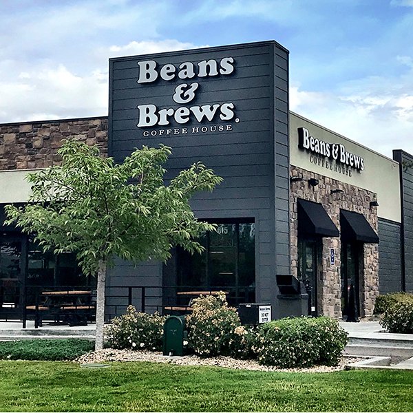 Exterior photo of Draper on 12300 South Beans and Brews