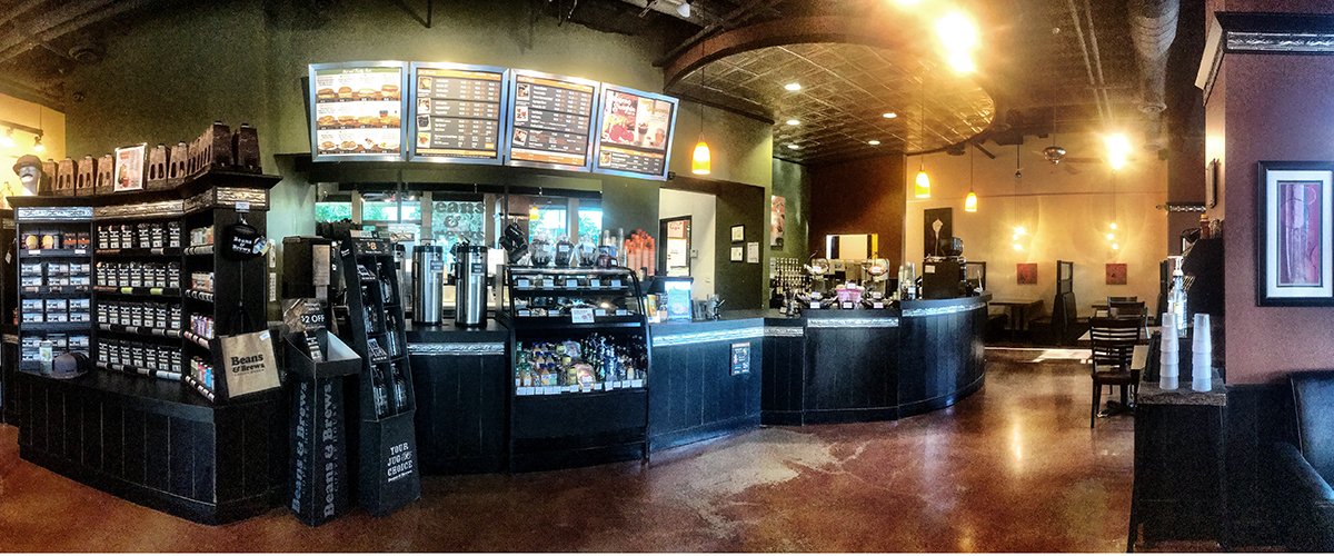 Interior photo of SLC Downtown Beans and Brews