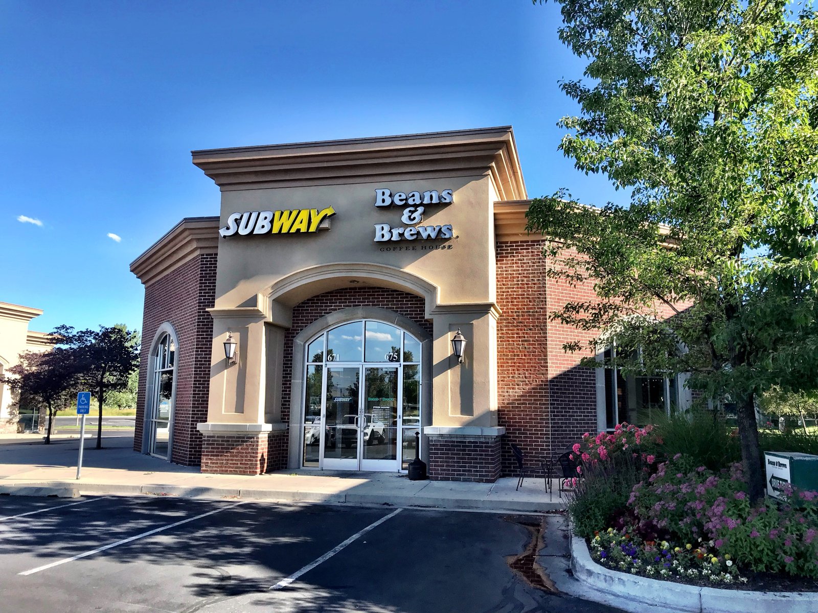 Exterior photo of South Jordan on 10600 South Beans and Brews
