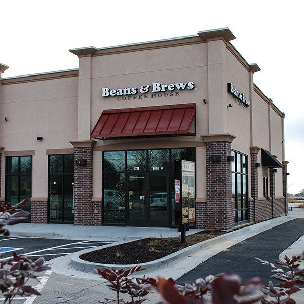Exterior photo of Syracuse on 1700 South Beans and Brews