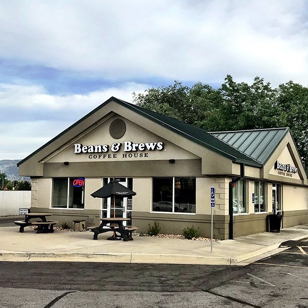 Exterior photo of Riverton on 12600 South Beans and Brews