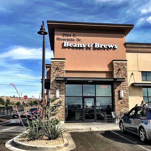 Exterior photo of St. George (Riverside Dr.) Beans and Brews