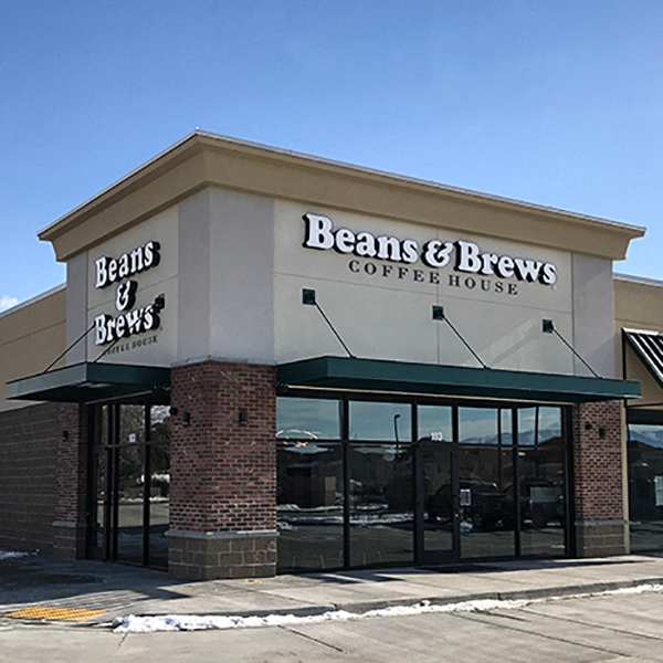 Exterior photo of Pleasant Grove Beans and Brews