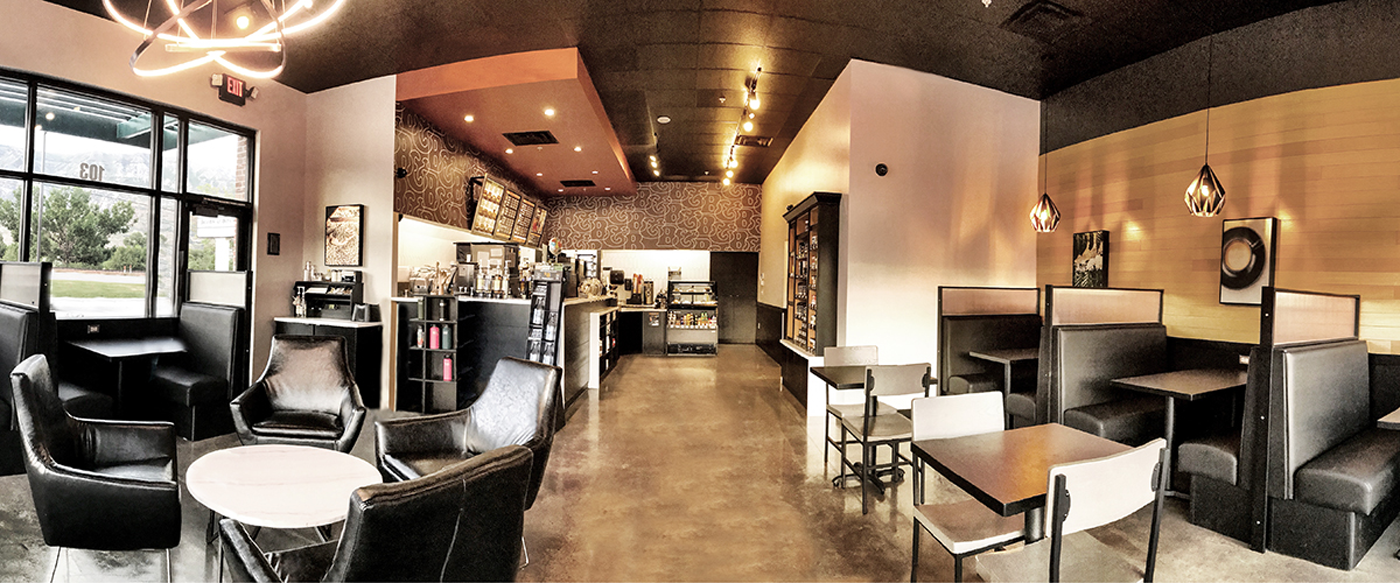 Interior photo of Pleasant Grove Beans and Brews