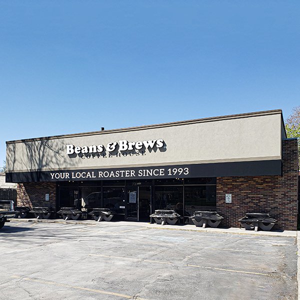 Exterior photo of SLC at Liberty Park  Beans and Brews