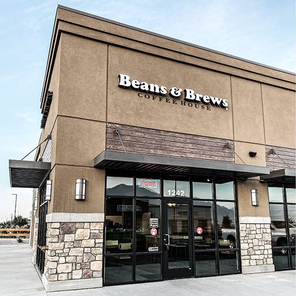 Exterior photo of Spanish Fork on Canyon Creek Parkway Beans and Brews