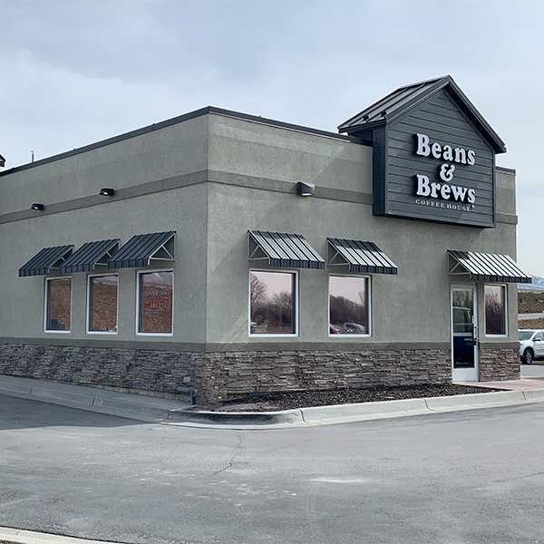 Exterior photo of Marriott-Slaterville Beans and Brews